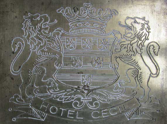 Template for hotel Cecil