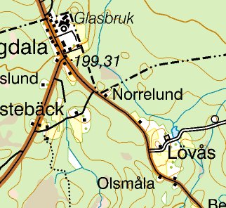 map of Bergdata